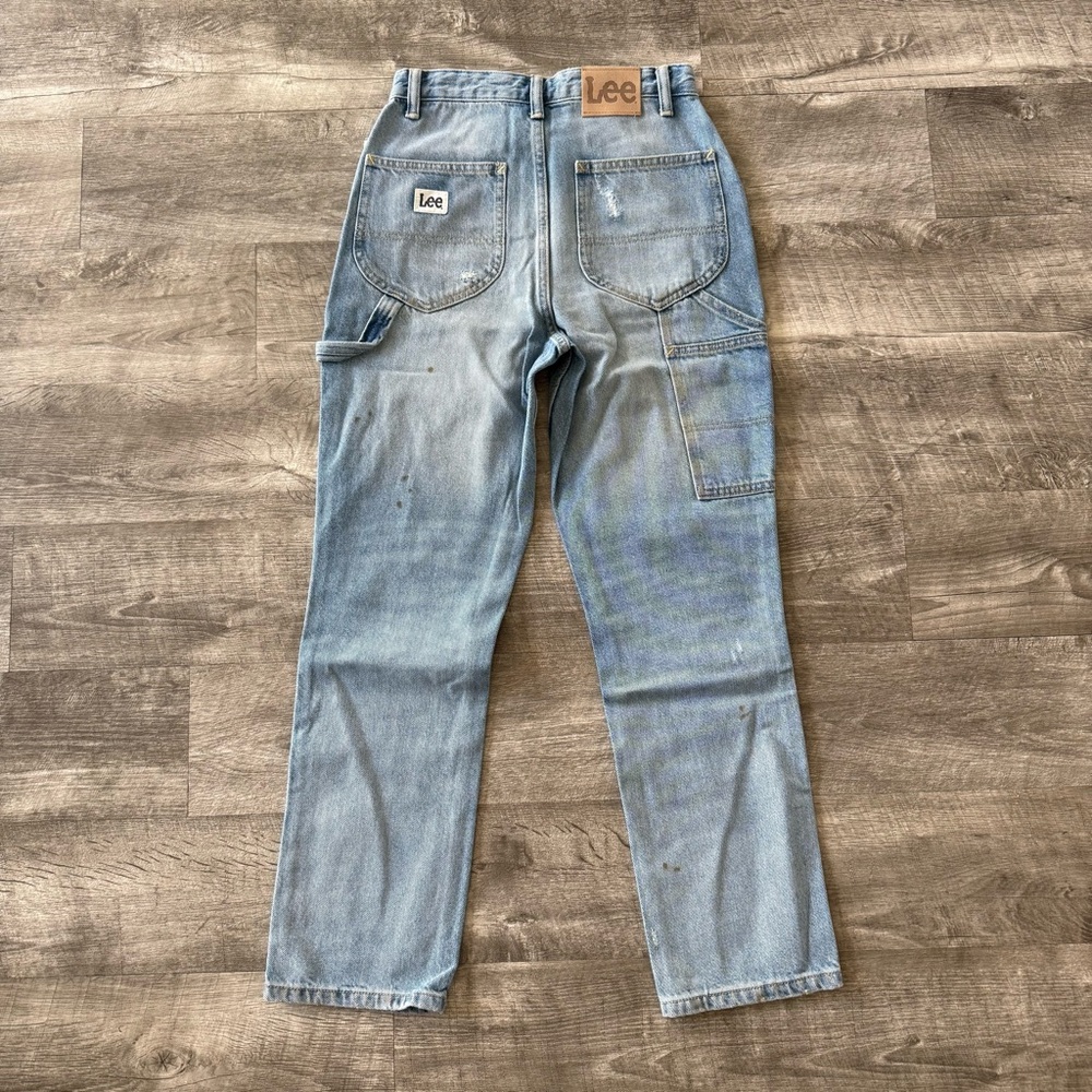 Lee NWT High Rise Dungaree Ankle Jeans - Picture 5 of 5